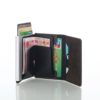 2020 Anti Blocking Credit Card Holder Mens Cardholder Case Metal RFID Aluminium Business Minimalist Travel Card Wallet - Image 3