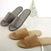 2020 New Simple Fashion Unisex Slippers Hotel Travel Spa Portable Men Slippers Disposable Home Guest Indoor Linen Men Slipper - Image 5