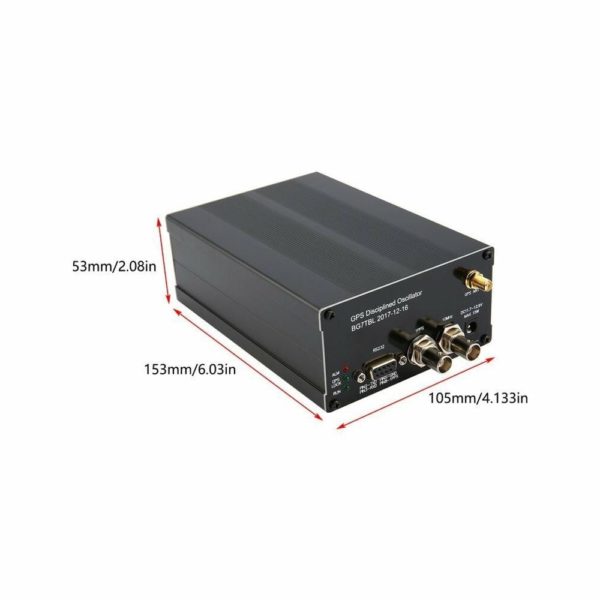 2021 Latest 10MHZ Square wave GPS NMEA GPS DISCiPLINED CLOCK GPSDO LCD Display power supply - Image 4