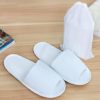 2021 New Simple Home Slippers Men Women Hotel Travel Spa Portable Folding House Disposable Home Guest Indoor Slippers Big Size - Image 5