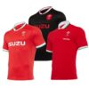 2021 Wales Home/Alternate Replica Men's Rugby Jersey Welsh Sport Classic Shirt S-5XL