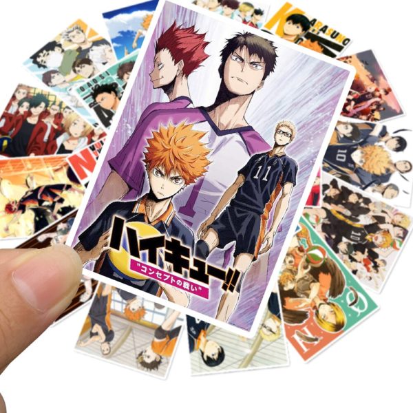 24/25 Pcs/Lot Anime Japanese Anime Haikyuu!! Stickers for Car Laptop Bicycle Backpack DIY Waterproof PVC Toy Stickers - Image 3