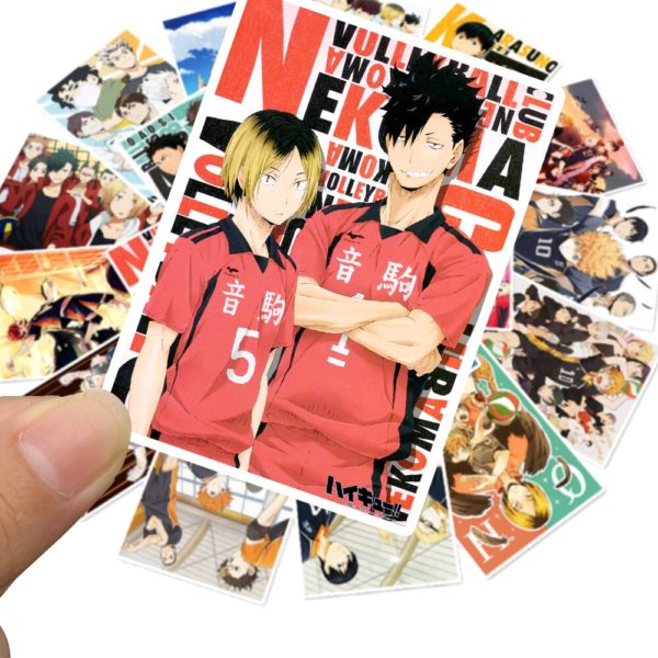 24/25 Pcs/Lot Anime Japanese Anime Haikyuu!! Stickers for Car Laptop Bicycle Backpack DIY Waterproof PVC Toy Stickers - Image 4