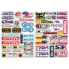 2PCS A Lot of PVC Waterproof Stickers & Decals for Car Motorcycle Scooter Moped Accessories and Decoration Products - Image 2