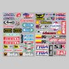 2PCS A Lot of PVC Waterproof Stickers & Decals for Car Motorcycle Scooter Moped Accessories and Decoration Products
