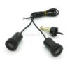 2PCS Motorcycle decoration light car led courtesy laser projector logo light for Honda Suzuki Subaru M door lights wholesale - Image 2