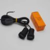 2PCS Motorcycle decoration light car led courtesy laser projector logo light for Honda Suzuki Subaru M door lights wholesale - Image 4
