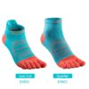 3 Pairs AONIJIE E4801 E4802 Ultra Run Low Cut Athletic Five Toe Socks Quarter Socks Toesocks For Running Marathon Race Trail - Image 3
