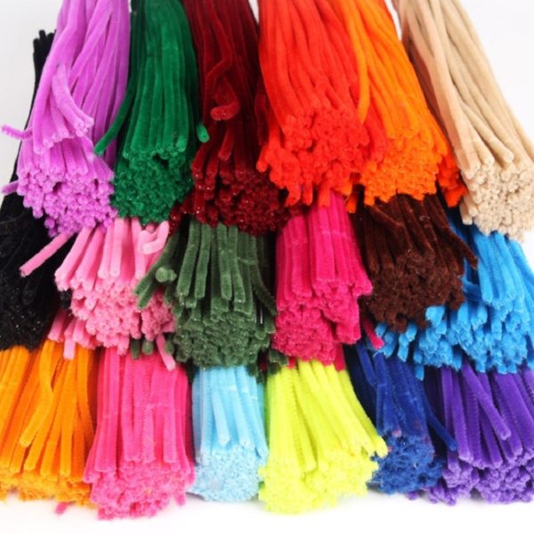 30/50/100pcs Multicolour Chenille Stems Pipe Cleaners Handmade Diy Art Crafts Material Kids Creativity Handicraft Children Toys - Image 3