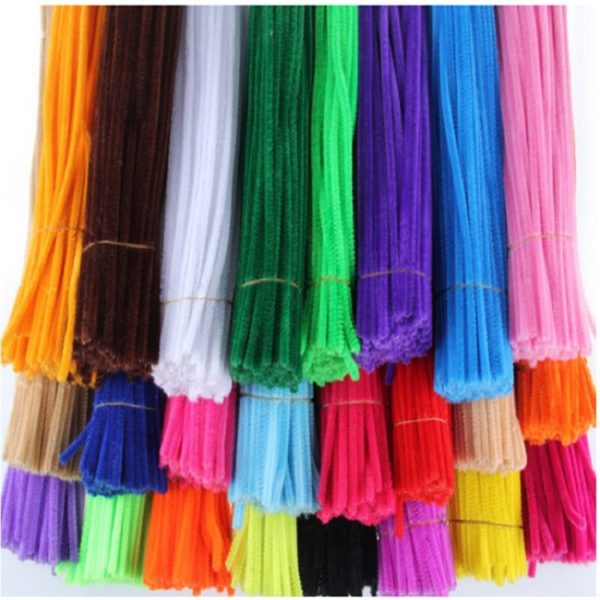 30/50/100pcs Multicolour Chenille Stems Pipe Cleaners Handmade Diy Art Crafts Material Kids Creativity Handicraft Children Toys - Image 4