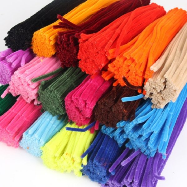 30/50/100pcs Multicolour Chenille Stems Pipe Cleaners Handmade Diy Art Crafts Material Kids Creativity Handicraft Children Toys - Image 5