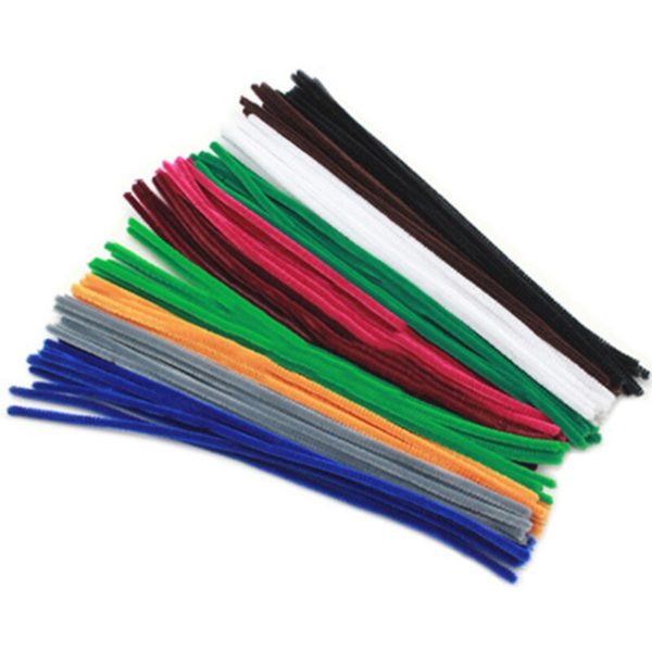 30/50/100pcs Multicolour Chenille Stems Pipe Cleaners Handmade Diy Art Crafts Material Kids Creativity Handicraft Children Toys - Image 6