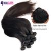 32 34 36 40 Bone Straight Hair Bundles WOWQUEEN 100% Human Hair Bundles Remy 30 Inch Bundles Soft Brazilian Hair Weave Bundles - Image 3