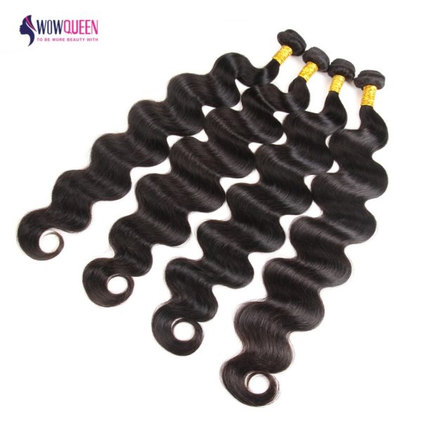 32 34 36 40 Inchs Body Wave Bundles WowQueen 30 Inch Bundles Remy Human Hair Bundles Top Quality Braizlian Hair Weave Bundles - Image 2