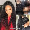 360 Lace Frontal Wig 28 30 Inch Water Wave 13x4 Lace Front Wig Human Hair Wigs Deep Curly Glueless Virgin Brazilian 180% Density - Image 4
