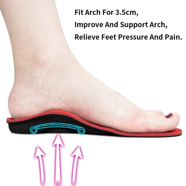 3ANGNI Orthotic Arch Support Insoles For Flat Feet Orthopedic Shoe Insole Man Women Insolent Shoes Cushion Plantar Fasciitis - Image 3