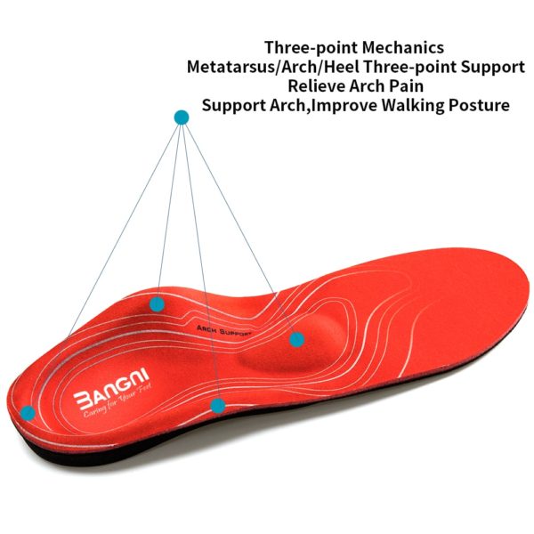 3ANGNI Orthotic Arch Support Insoles For Flat Feet Orthopedic Shoe Insole Man Women Insolent Shoes Cushion Plantar Fasciitis - Image 4