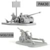4D 1:72 Scenario PAK40 M30 M1938 Assembly Model Antitank Cannon Assembly Toys Puzzles Building Bricks Toy Model - Image 4