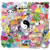 50/100 PCS Cartoon Simple VSCO Girls Kawaii Stickers For Chidren Toy Waterproof Sticker to DIY Laptop Bicycle Helmet Car Decals - Image 2