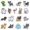 50PCS Kawaii Animal Cartoon Stickers Skateboard Fridge Phone Guitar Motorcycle Luggage Classic Toy Decal Sticker Fun for Kid Toy - Image 6