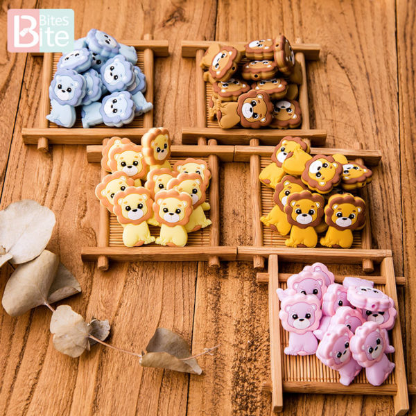 5pcs Silicone Beads Baby Teether Rainbow Cloud Tiny Rod Rodent Food Grade Teeth DIY Pacifier Chain Nursing Bracelet Baby Product - Image 6