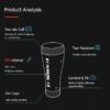 AONIJIE E4405 Knit Compression Leg Calf Sleeves Socks Shin Splint Support Relief For Running Jogging Marathon Hiking Soccer - Image 3