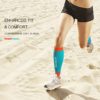 AONIJIE E4405 Knit Compression Leg Calf Sleeves Socks Shin Splint Support Relief For Running Jogging Marathon Hiking Soccer - Image 6