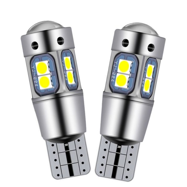 ASLENT High Quality T10 W5W 168 192 Led Tail Light 3030 10smd 12V for Car Led Auto Lamp CANBUS NO Error Car Marker Parking Bulb - Image 5