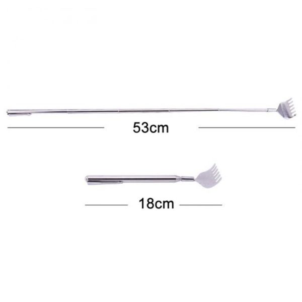 Adjustable Back Scratcher Stainless Steel Back Massage Telescopic Anti Itch Claw Massager Back Massage For Elders Tickle Stick - Image 6