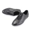 Authentic Real Crocodile Belly Skin Male Casual Black Sneakers Genuine Alligator Leather Soft Rubble Sole Men Lace-up Flats Shoe - Image 2