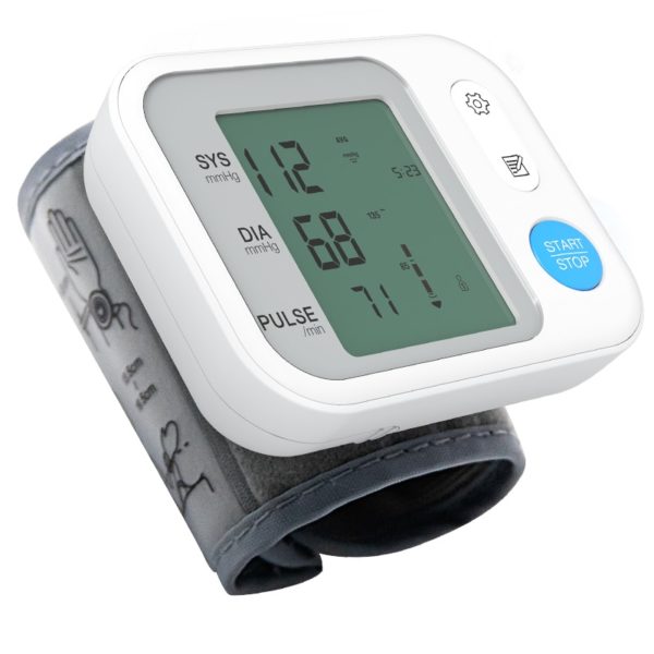 BOXYM Medical Digital LCD Wrist Blood Pressure Monitor Automatic sphygmomanometer Tonometer wrist Blood Pressure Mete Tonometer - Image 4