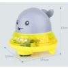 Baby Bath Flashing Light And Spray Water Whale Toys Water Reaction Flashing Baby Bathroom Toys Lamp Bath Toys As Kids Gift - Image 6