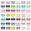 Baby Teethers 15mm 10pcs Silicone Beads Round Tie Dye Baby Teething Toddlers Toy Soft Chew Beads Food Grade Gift Pacifier Clip - Image 2