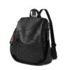 Backpack Women New Wave Anti-Theft Travel Bag Korean Version Of The Wild Fashion Large Capacity Soft Leather Women's Backpack - Image 4