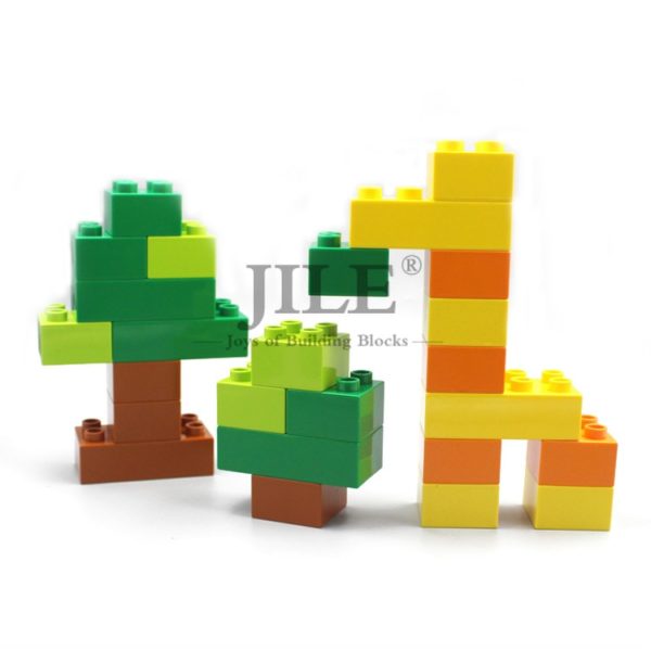 Big Size Building Blocks Brick Colorful Bulk Large Particles Set DIY Educational Compatible with Assembles Kids Toys Gifts - Image 6