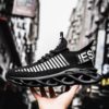 Big Size Summer Breathable Sport Shoes Male Sneakers for Men Lightweight Running Shoes Men's Sports Footwear Brown Walk GME-0008 - Image 3