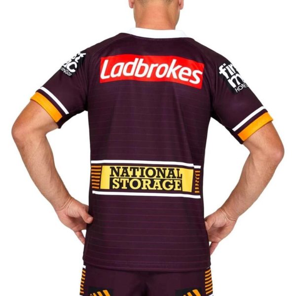 Brisbane Broncos 2021 Home/Away Rugby Jersey Sport T-Shirt S-5XL - Image 2