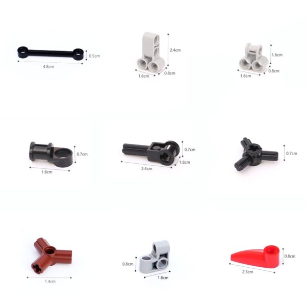 Building Blocks Technicalalal DIY Parts moc Connector 10 PCS Compatible Assembles Particles Educational Toys for Children - Image 2