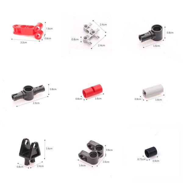 Building Blocks Technicalalal DIY Parts moc Connector 10 PCS Compatible Assembles Particles Educational Toys for Children - Image 3