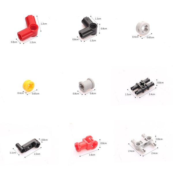 Building Blocks Technicalalal DIY Parts moc Connector 10 PCS Compatible Assembles Particles Educational Toys for Children - Image 4