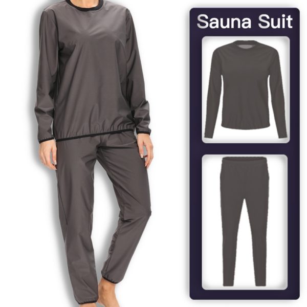 CAPMAP 2021 New Sauna Suit Ls Suitable For Women To Lose Weight Sweat Top Slim Fitness Clothing Yoga Running Sports Set - Image 5