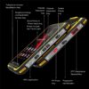 CONQUEST S11 7000mAh Rugged SmartPhone IP68 Waterproof NFC Smartphones celular Cell phone Cellphones Mobile Phones Unlocked - Image 4