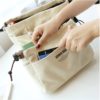 Canvas Purse Organizer Bag Organizer Insert with Compartments Makeup Organizers Handbag Organizador Trousse Maquillage Femme - Image 2