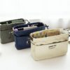 Canvas Purse Organizer Bag Organizer Insert with Compartments Makeup Organizers Handbag Organizador Trousse Maquillage Femme - Image 6