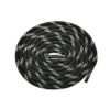 Coolstring 5.5mm Round Laces Sports Black White Red Shoelaces Unisex Casual Shoestring Bootlaces For Clunky Sneakers Dad Shoes