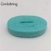 Coolstring 8mm Premium Multicolor Single Layer Flat Polyester Shoelaces For Casual Sneaker Gym Shoes Latchet Canvas Boots Laces - Image 5