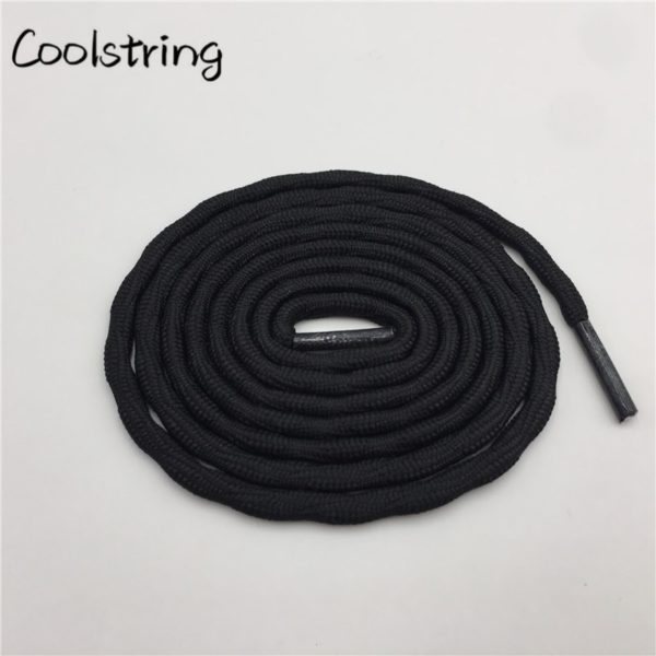 Coolstring Cool 4.5mm Wear Resistant Mountaineering Shoelaces Olivary Wave Round Sneakers Travel Shoes Laces For Martin Boots - Image 3