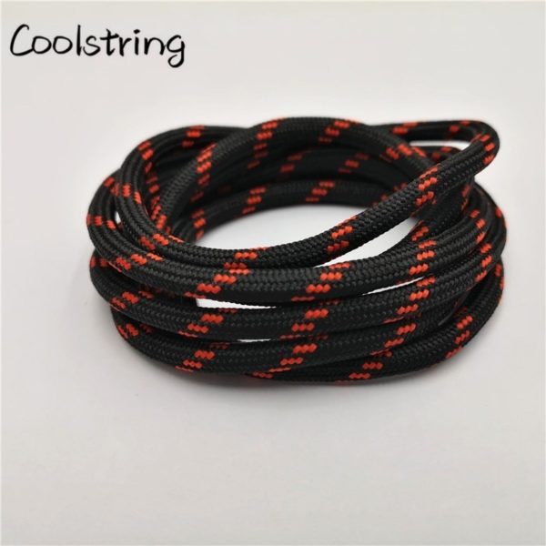 Coolstring Outdoor Round Rope Hiking Shoes Laces Striped Wear Resistant Sneakers Boot Shoelaces Strings For Men And Women Sports - Image 4