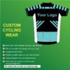 Custom Short Sleeve Cycling Jersey High Quality OEM Service Club Men Mountain Bike Jersey DIY Your Own Polyester Cycling Shirts - Image 2