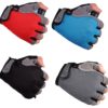 Cycling Gloves Bicycle Gloves Bike Gloves Anti Slip Shock Breathable Half Finger Short Sports Gloves Accessories for Men Women